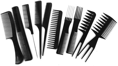 URBANMAC Set of 10 Pcs Multipurpose Salon Hair Styling