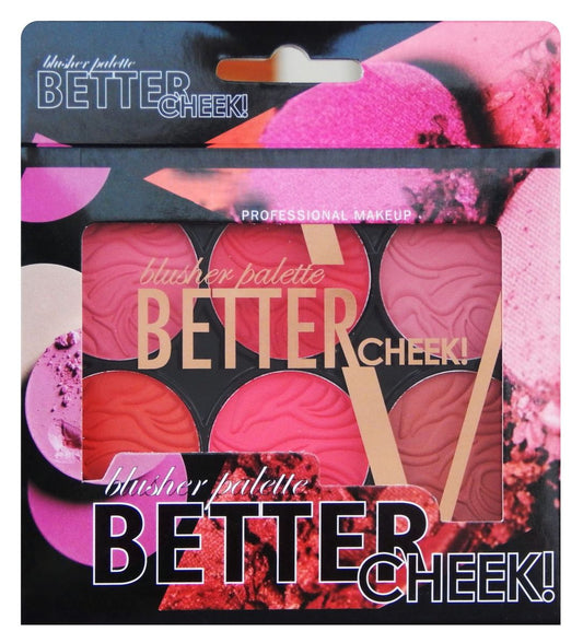 LONDON Better cheek pearl face blusher palette