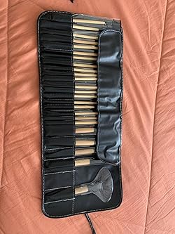 Brand: YL traV Makeup Brush Set, 24 Pcs Professional Makeup Brushes, Essential Cosmetics with Case