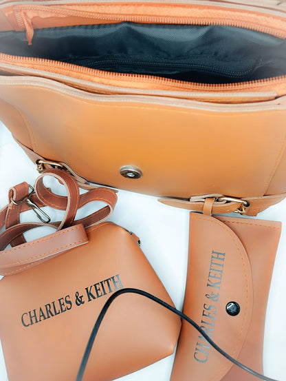 Charles & Keith 3 Pcs Bag Set for Girls